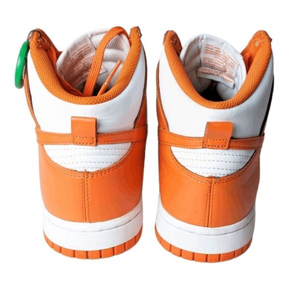 NIKE Dunk High Syracuse Sneakers Size 8.5 - Picture 5 of 9